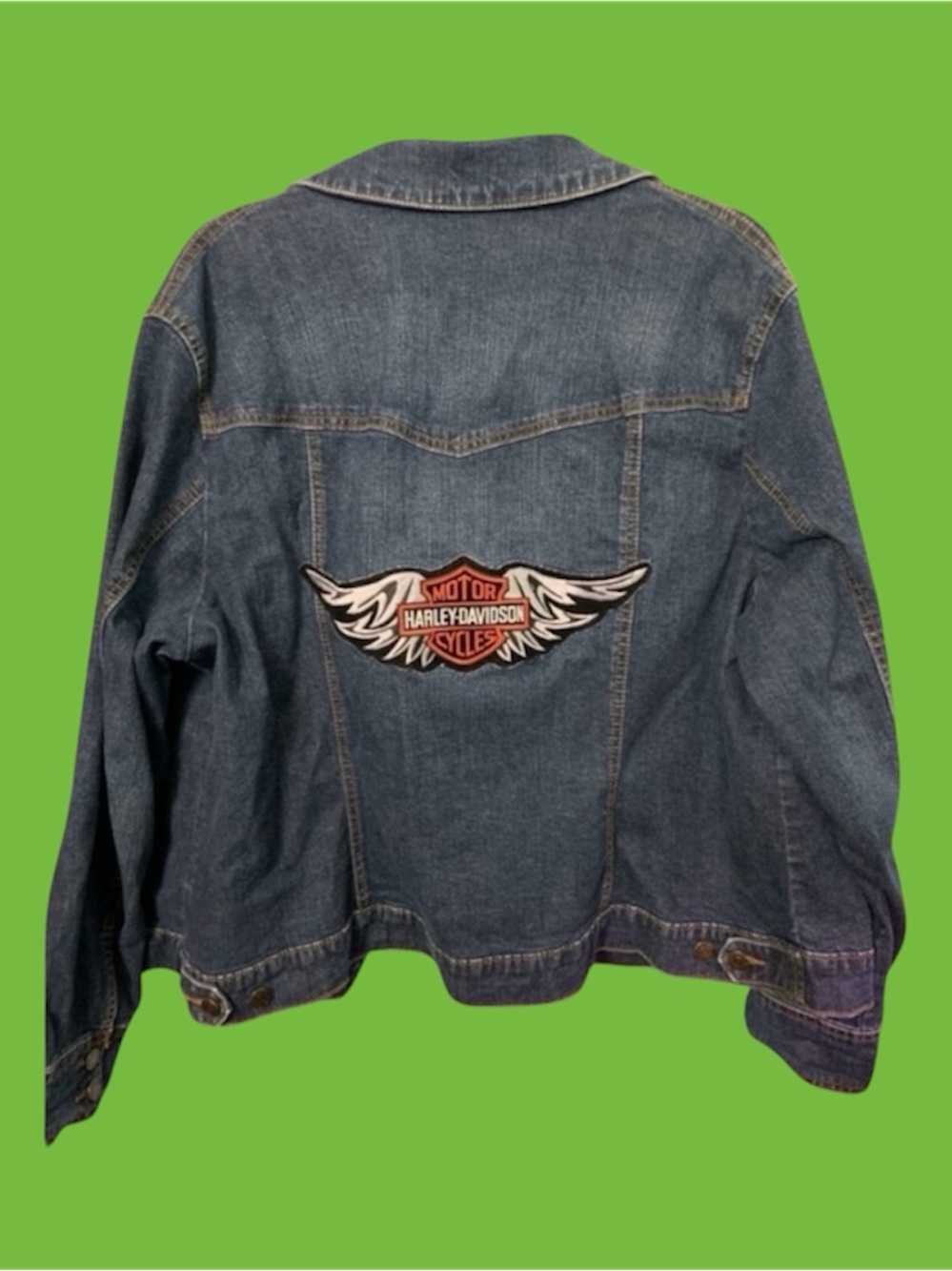 Harley Davidson Jean Jacket 2x ladies denim